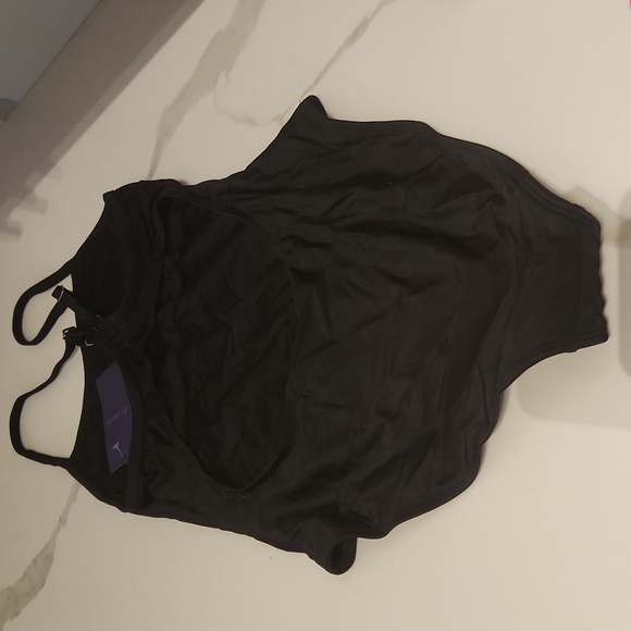 Athletic one piece swimsuit. tummy control black sz XS - Picture 4 of 8
